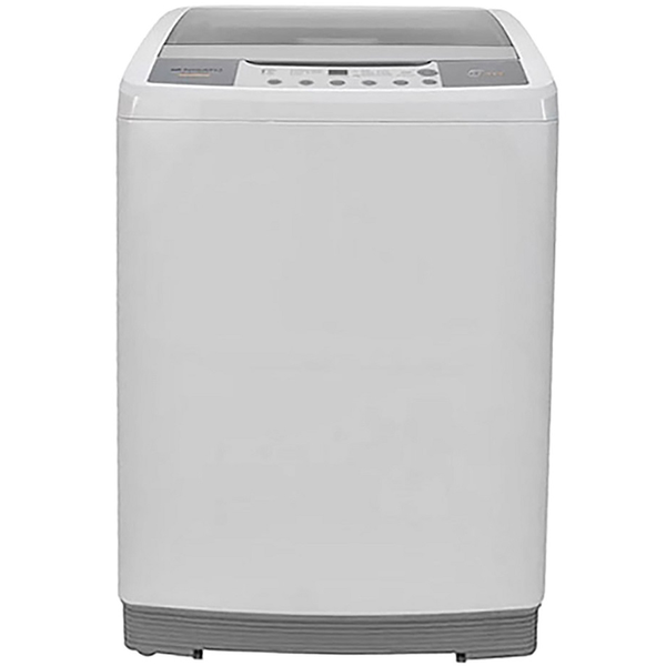 Lavadora automática de carga superior de 15kg color blanco