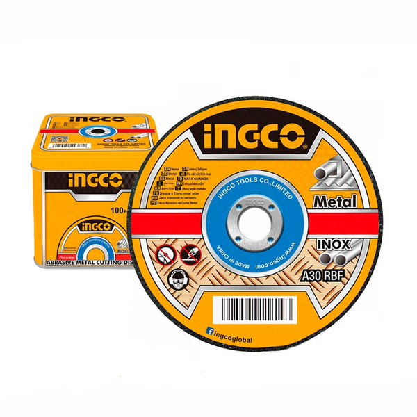 Caja de discos de corte 4-1/2 x 1mm - 100 unidades