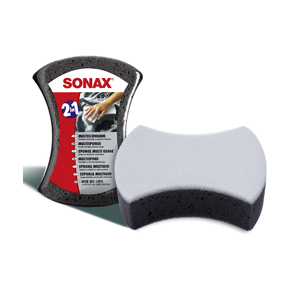 Esponja multiuso para limpiar auto de alta absorción SONAX