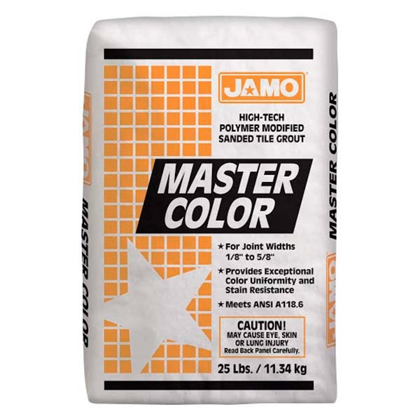 Lechada con arena Master Color de 11.34kg color terracota JAMO
