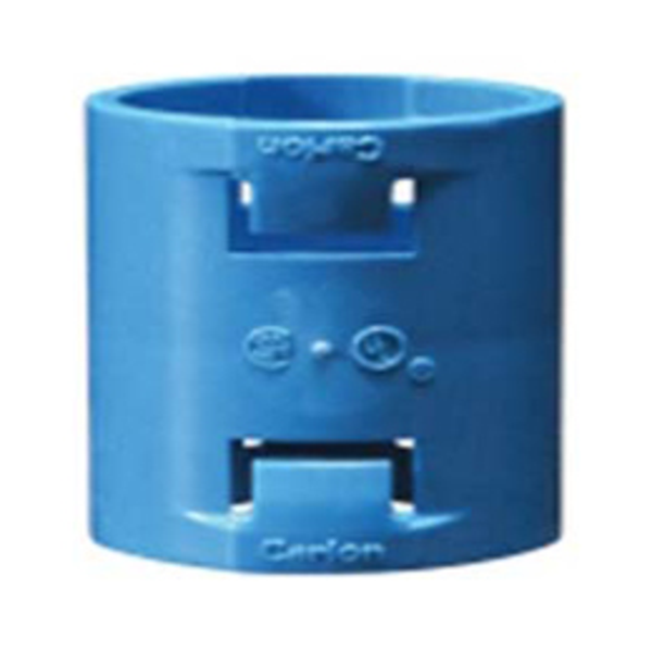 Unión de 3/4" de PVC para conduflex color azul