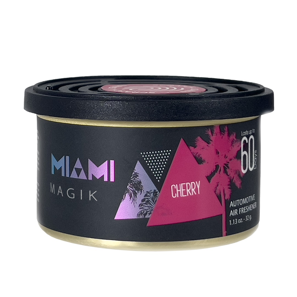 Ambientador en lata Miami Magik aroma Cherry de 1.13oz para auto
