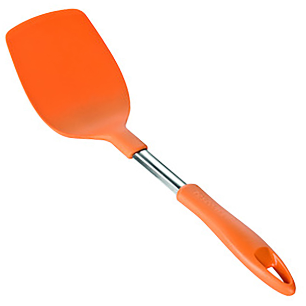 Espátula de nailon flexible de color naranja