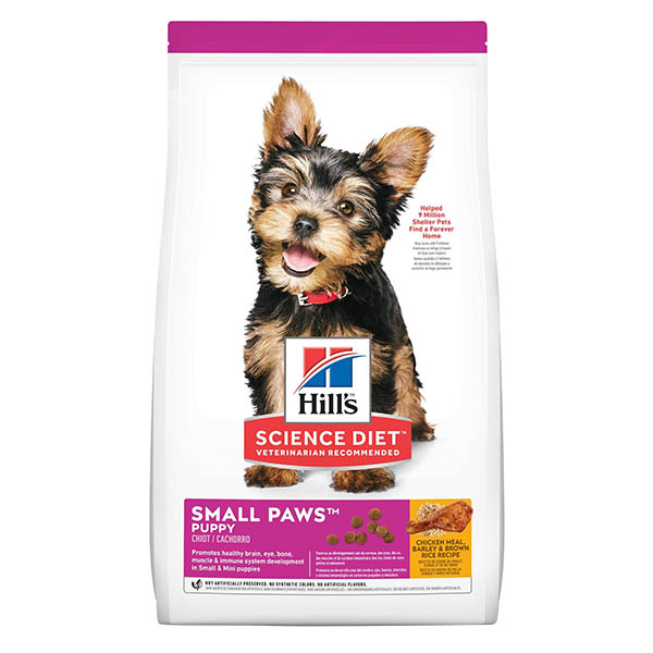Alimento seco Small Paws de 2kg para perro cachorro raza pequeña