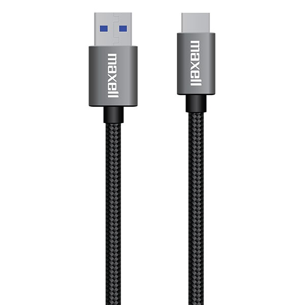 Cable USB a tipo C de color negro MAXELL